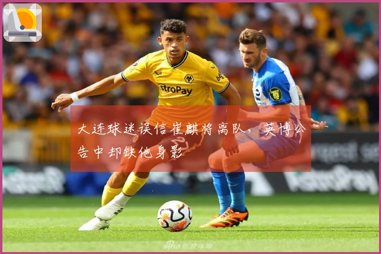 大连球迷误信崔麒将离队，英博公告中却缺他身影